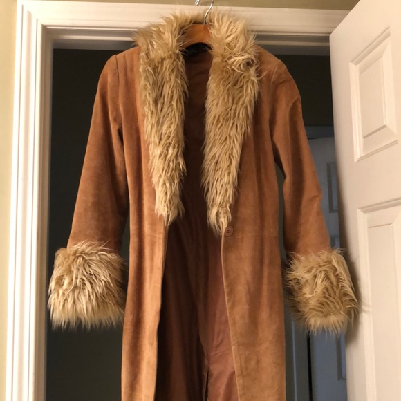 Jackets \u0026 Coats | Suede Trench Coat 